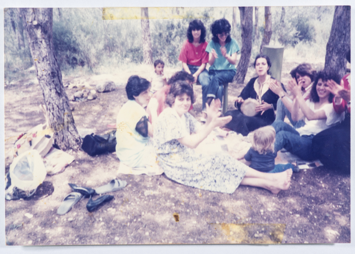 لقاء بين نساء من الرملة مع نساء من شفاعمرو عام 1983