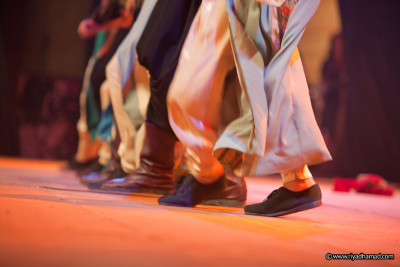 A Glimpse of El-Funoun Troupe's Performance at the Palestine International Festival in 2012