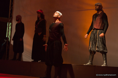 A Glimpse of El-Funoun Troupe's Performance at the Palestine International Festival in 2012