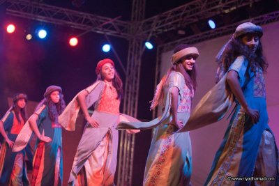 A Glimpse of El-Funoun Troupe's Performance at the Palestine International Festival in 2012