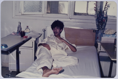 أحد جرحى مخيمات اللاجئين في لبنان 