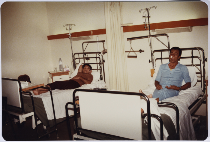 Two Wounded as a result of the Israeli Raids during the War on Lebanon 1982 -1985 