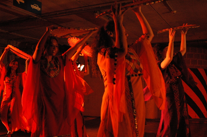 A Glimpse of el-Funoun Palestinian Popular Dance Troupe's Italy Tour, 2005