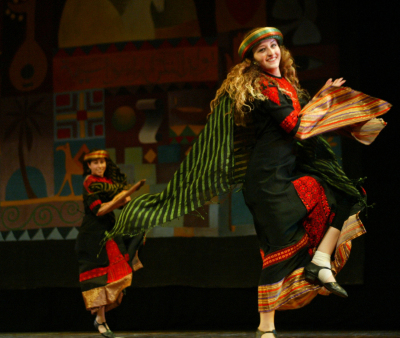 A Glimpse of the Shows Featured by el-Funoun on its 27TH Anniversary at the Cultural Palace in Ramallah  