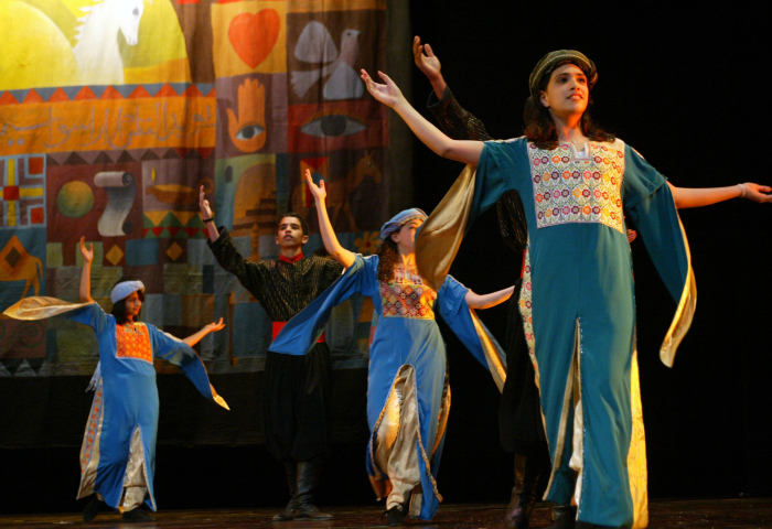 A Glimpse of the Shows Featured by el-Funoun on its 27TH Anniversary at the Cultural Palace in Ramallah  