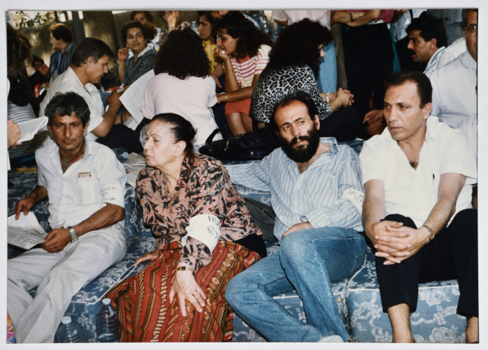 A Sit-In at the Red Cross, Jerusalem, 1994