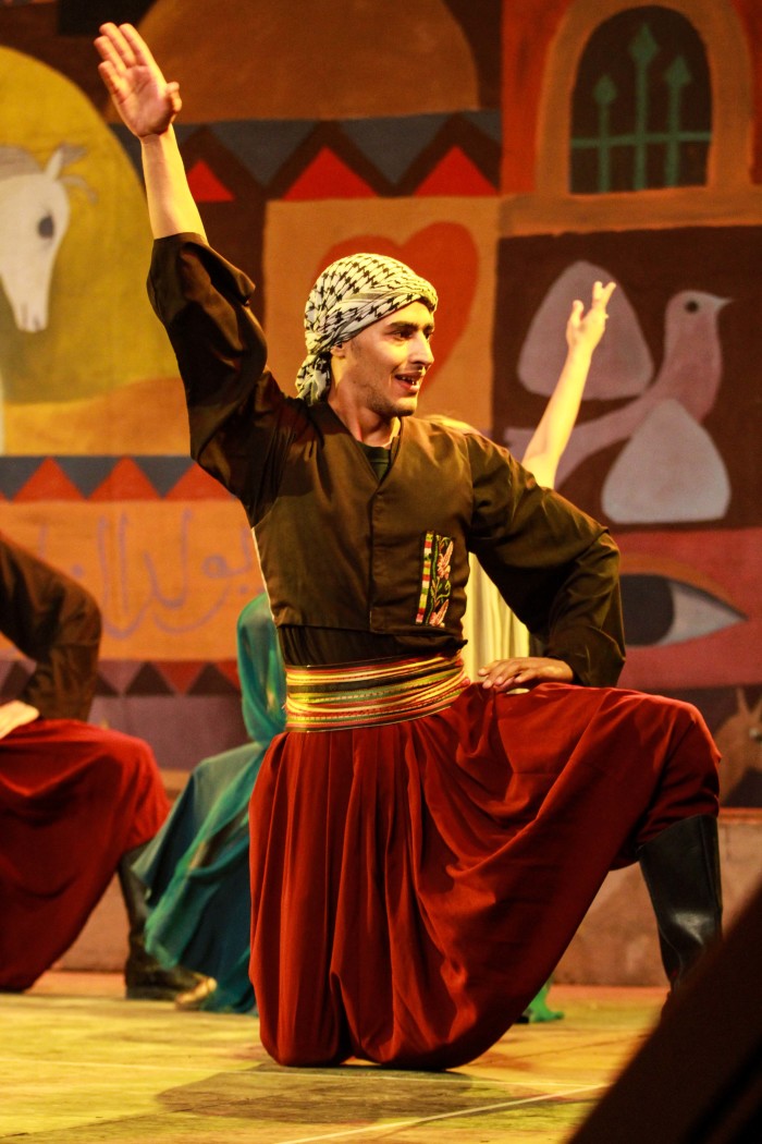 A Glimpse of el-Funoun's Dance Show in Kufr Malik in 2012