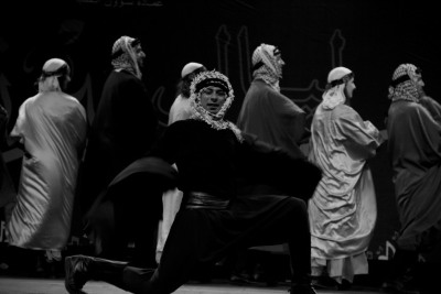 A Glimpse of el-Funoun Troupe's Performance at Birzeit Nights Festival 2012