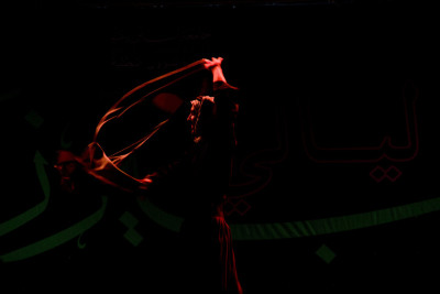 لمحة من مشاركة فرقة الفنون الشعبية بمهرجان ليالي بيرزيت للعام 2012