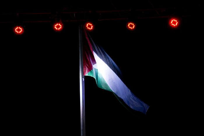 لمحة من مشاركة فرقة الفنون الشعبية بمهرجان ليالي بيرزيت للعام 2012