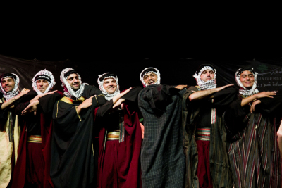 A Glimpse of el-Funoun Troupe's Performance at Birzeit Nights Festival 2012