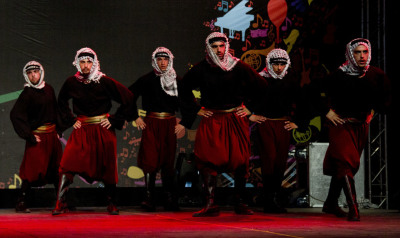 A Glimpse of el-Funoun Troupe's Performance at Birzeit Nights Festival 2012