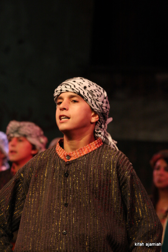 A Photograph of El-Funoun Troupe's Performances at the Right-to-Return Festival, Bethlehem, 2010-11