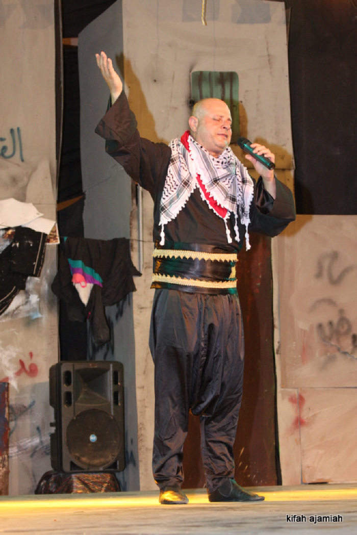 A Photograph of El-Funoun Troupe's Performances at the Right-to-Return Festival, Bethlehem, 2010-11
