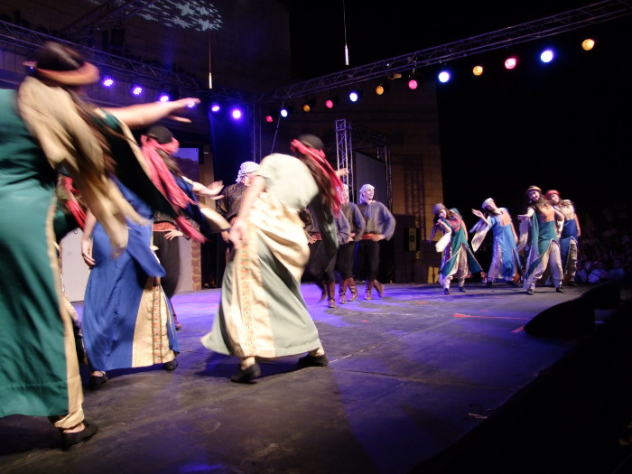 A Photograph of El-Funoun Troupe's Performances at the Right-to-Return Festival, Bethlehem, 2010-11