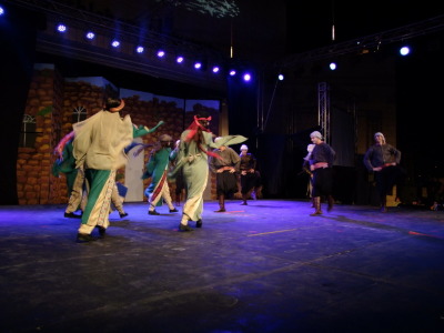A Photograph of El-Funoun Troupe's Performances at the Right-to-Return Festival, Bethlehem, 2010-11