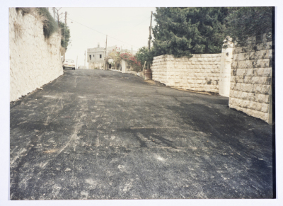 Al Nadaf Street in the city of Nazareth in 198