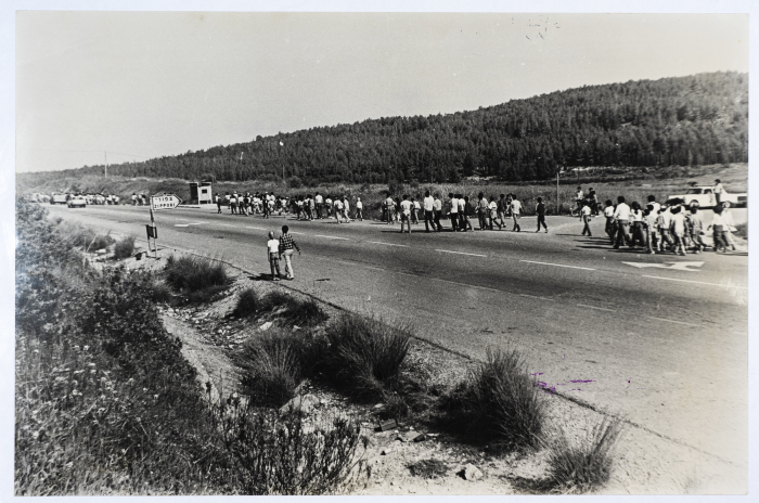 The march of the Nazareth clubs to the yard of Saffuriya in 1984