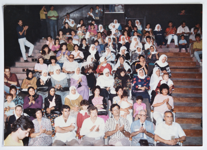 A Memorial Service for Khaled Nazzal and Omar al-Qasim, Jerusalem, 1989
