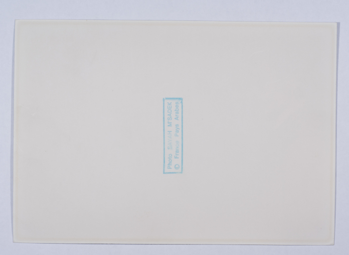 Tawfiq Ziad accompanied by a French delegation