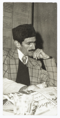 محمود شقير في مدينة الزرقاء عام 1976