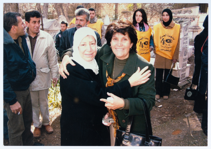 مسيرة ضمن الحملة الإنتخابية لماجدة المصري عام 2006