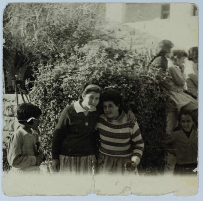 Majida al-Masry with Shadia Abu Ghazaleh