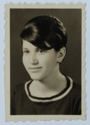 Majida al-Masry in Hight School