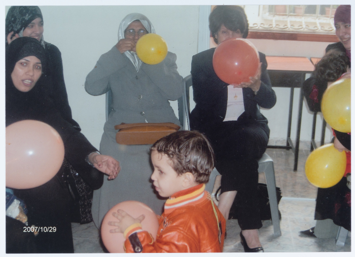 A workshop; held by Mothers' School Society