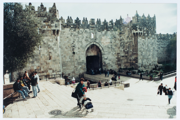 The Damascus Gate stairs