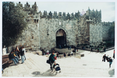 The Damascus Gate stairs