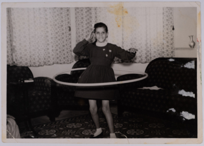 Majida al-Masry at a young age