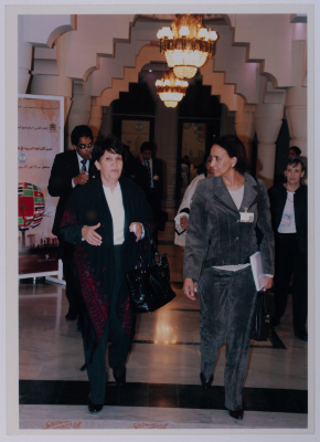 Majida al-Masry at the Moroccan Conference on childhood