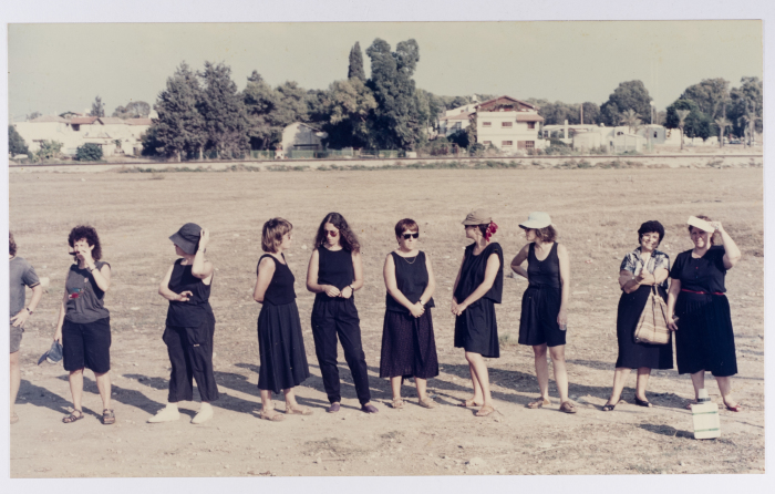 Women in Black protest against the Israeli Occupation in Acre