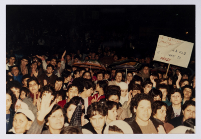 A protest against the Israeli Occupation
