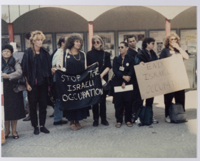 A protest against the Israeli Occupation