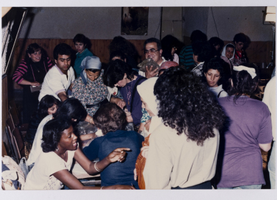 البازار الفلسطيني عام 1989