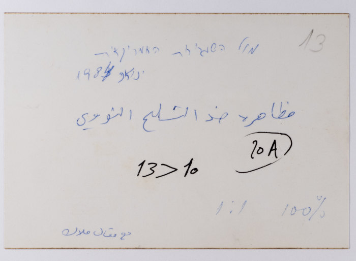 مظاهره ضد الاحتلال الاسرائيلي