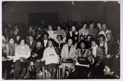 Participating in the Working Women Conference in 1974