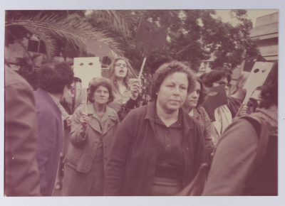 A protest on International Women