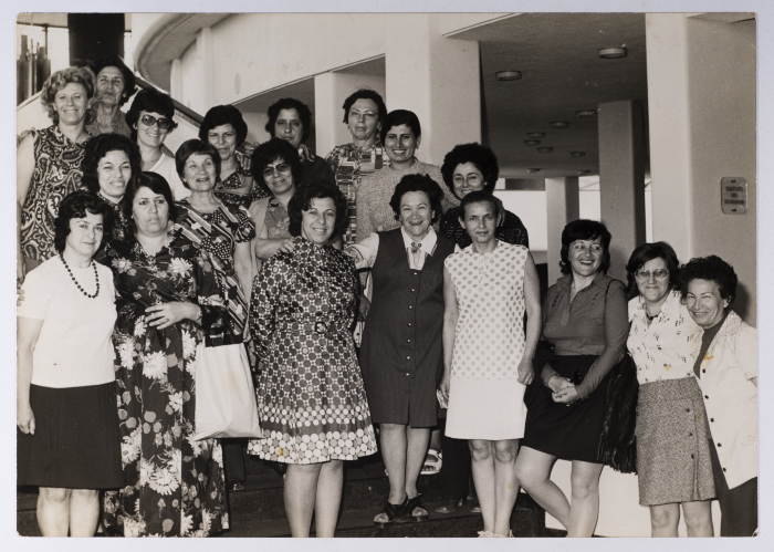 Participating in the Working Women Conference in 1977