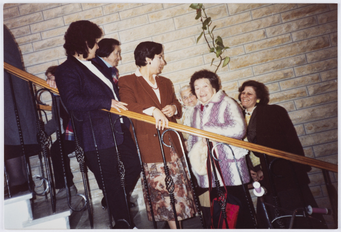 اجتماع تضامن في رام الله عام 1992