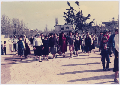 تضامن حركه النساء مع نساء الجولان عام 1976