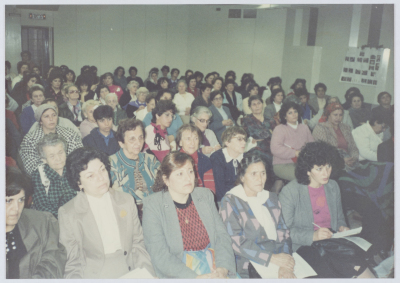 اجتماع المجلس القطري للحركه النسائيه عام 1987