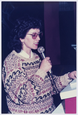 مظاهره اثناء يوم المرأه العالمي