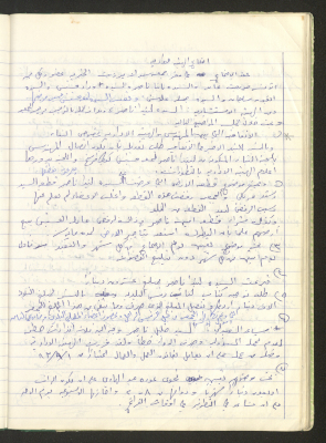 Birzeit Women's Charitable Society, Board Meeting Minutes, 1983