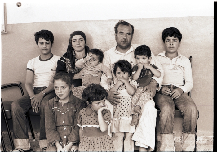 A Family from the Town of Birzeit in the '70s 