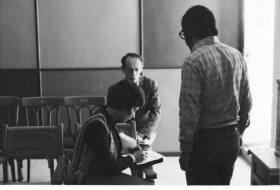 A Meeting at Birzeit University During the 