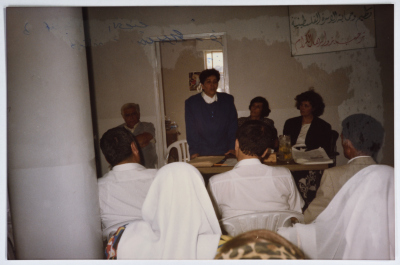 Zahira Kamal and Amal Khraisha , Gaza, 1988
