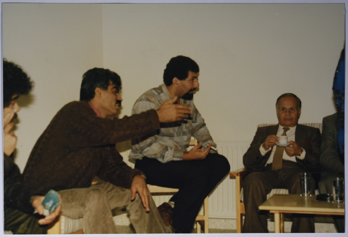 Part of the Visit of the of the Afro-Asian Delegation to the Wounded During the War on Lebanon while Receiving Treatment in Cyprus 